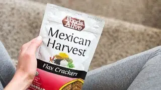 Mexican Harvest Flax Crackers | Organic, Non-GMO, Gluten Free, Raw, Vegan, Kosher