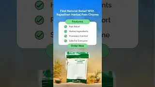 Find Natural Relief with Rajasthan Herbal Pain Churna