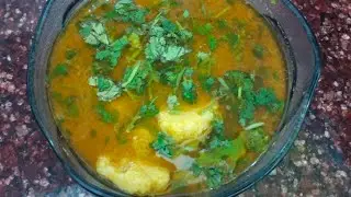 Urad or chane ki daal ka banaye chatpata salan| rikoche | desi khana