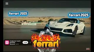 New ferrari 2025 model 👌 