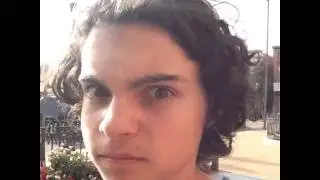 Max Burkholder: Vine / Video ( Staring contest with bronze Faulkner)