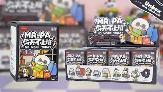 Unboxing MR.PA No Work Today Series Blind Box #kikagoods #asmr #unboxing #doll #kawaii #blindbox