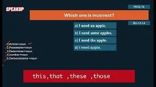 Mcq-14-Which sentence is incorrect?