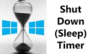 How to schedule an Auto Shutdown Timer / Sleep Timer in Windows 11! (Easy)