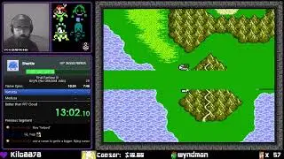 Final Fantasy III Any% No Glitched Jobs in 1:30:39