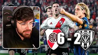 LA COBRA REACCIONA EN VIVO | RIVER VS INDEPENDIENTE (6-2) COPA LIBERTADORES