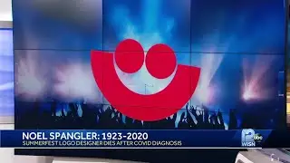 Designer of Summerfest smiley face logo has died
