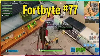 Fortbyte #77 Location - Found within a track side taco shop