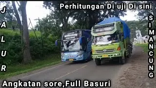 tanjakan Simancuang dg Momen epic nya,|| Hunting bus pulang dari perantauan,ANS, NPM, Palala dkk