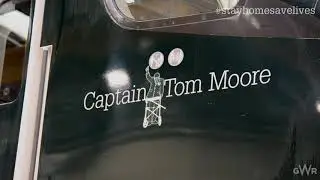 Great Western Rail Tribute to Captain Tom Moore