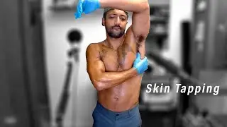 Guys Skin Tapping ASMR - Binaural Audio