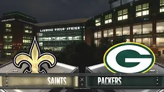 Madden NFL 26 - New Orleans Saints (11-3) Vs Green Bay Packers (6-8) PS5 Simulation Week 16