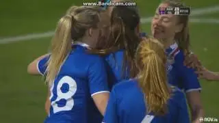 Iceland - Norway 1:1 (Algarve cup 2017)