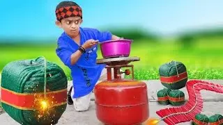 छोटू दादा का गैस | CHOTU DADA KA GAS | Khandesh Hindi Moral Story | Chotu Dada Comedy Video