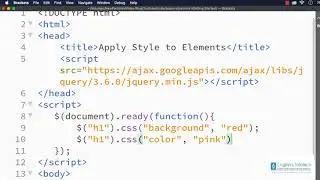 Different Techniques to Style Elements in jQuery