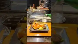 Teppanyaki HITS 🔥 #cruiselife #msccruises