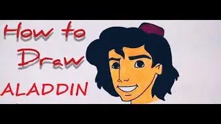 How to Draw Aladdin | Aladdin Character | Easy Drawing Tutorials #Aladdin