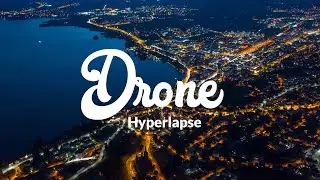 Sleepless in Zug City - Drone hyperlapse in 4K at night