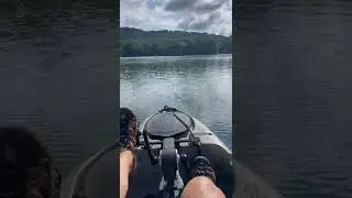 Pedal kayaking in North Georgia | Lake Petit, Big Canoe, Jasper, Georgia