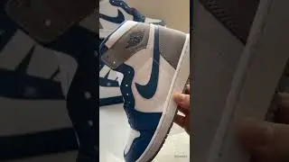 Air Jordan 1 True blue unboxing overview