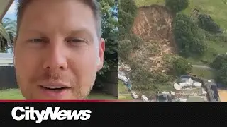 Canadian survivor of New Zealand landslide recounts terrifying moment