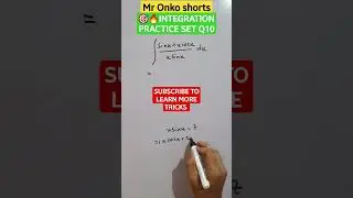 Integration Jee advanced tricks Q10🔥🎯 #trendingshorts #ytshorts #maths #mronkoshorts #calculus #yt