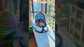 Want baby to nap easier? Electric Baby Rocking Chair helps! #ParentingTips