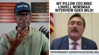 My Pillow CEO Mike Lindell Newsmax Interview Goes OFF THE RAILS!