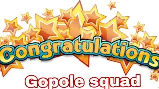 thankful for being monetize  channel|Gopole squad