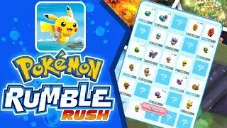 Every Pokemon Currently Available in Pokemon Rumble Rush! (Tutorial + Charizard Island Pokedex)
