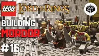 LEGO LOTR: Building Mordor in LEGO || Episode 16: A start of the rockwork behind the Black Gate!