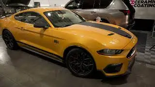 7 Year Ceramic Pro Ion Ceramic Coatings & Custom Paint Protection Film on 2022 Ford  Mustang