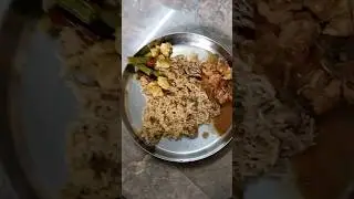 #trendingshorts #food #lunch #chickenbiryani #drumstickchicken#chickengravy