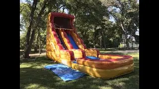 The Bouncy Kingdom Water Slides in McKinney