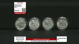Walking Liberty Mint Mark Set - PDS - Uncirculated
