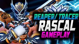 Rascal Pro Korean Reaper and Tracer! 44 elims! [ Overwatch Season 34 Top 500 ]
