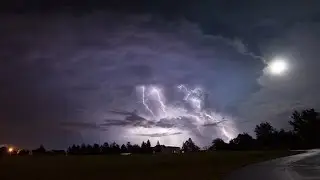 Time Lapse Lightning Storm