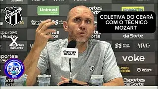 COLETIVA DO TÉCNICO MOZART APÓS CEARÁ 1x1 IGUATU
