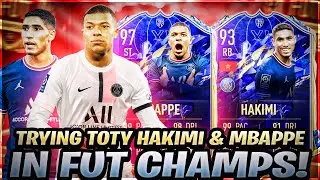TRYING TOTY MBAPPE, HAKIMI, PAQUETA & 94 PRIME ICON MOMENTS CRUYFF IN FUT CHAMPIONS - FIFA 22