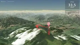 Paragliding/\ Bischling Werfenweng Salzburg austria. Ayvri. Insta 360 One X.