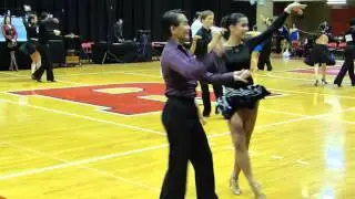 Mr. Hirofumi Sakamoto & MiSook Mendonca Ballroom dance Cha cha Gold Final at Rutgers University.