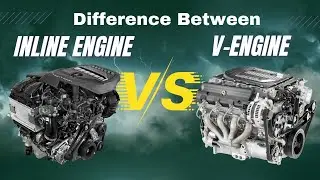 Difference Between  Inline Engine and V Engine
