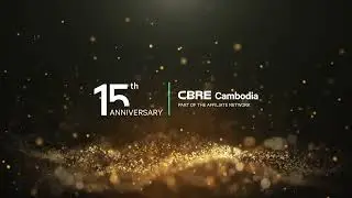 Celebrating 15th Anniversary with CBRE Cambodia