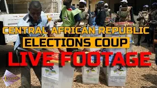 Central African Republic Elections 2020 Coup (Civil War Live Footage)