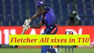 Fletcher All sixes in T10 || Well Done Batting || Cricket Master