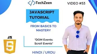 JavaScript DOM Events: Scroll Events | Hindi/Urdu | #js #dom #dommanipulation #javascripttutorial