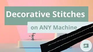 Create Decorative Stitches with 3 Threads | Easy Technique for Any Sewing Machine