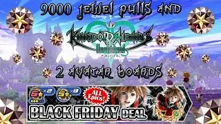 9000 Jewel Pull + 2 Avatar Boards! Black Friday Deal! | KH Unchained X