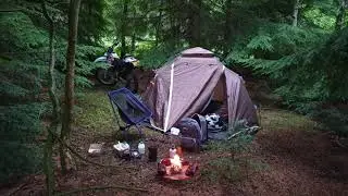 First Solo Motorcycle Wild Camping....Fail ?