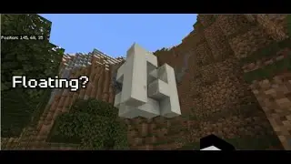 Seed! A Floating Fossil? (Minecraft Bedrock)